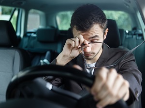 Tired Driver Problems - Rest Before Long Distance Trips