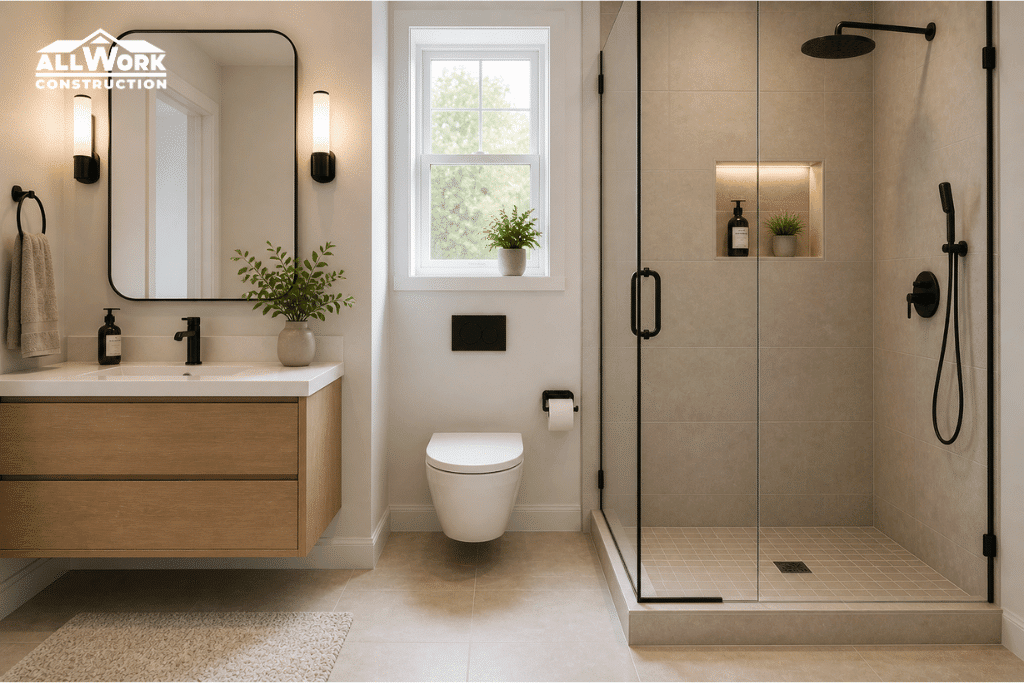 Awkward Bathroom Layouts - Improve Function Without Moving Plumbing