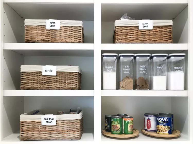 Small Pantry Shelves - Fit More With Better Containers