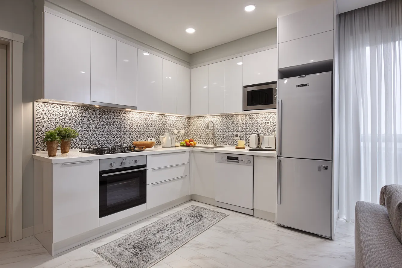 Narrow Kitchen Layouts - Improve Movement With Smarter Storage